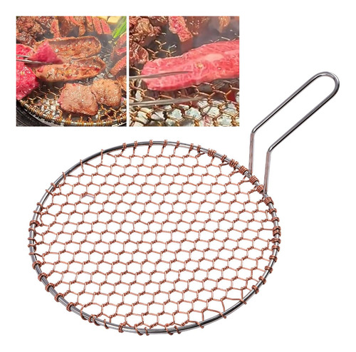 Parrilla De Cobre Para Asados Al Aire Libre 24,5 Cm
