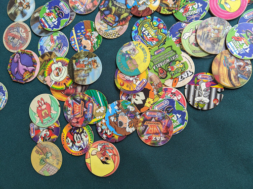 Gran Coleccion Tazos Warner, Chester, Animaniacs, Vr Trooper (Usado)