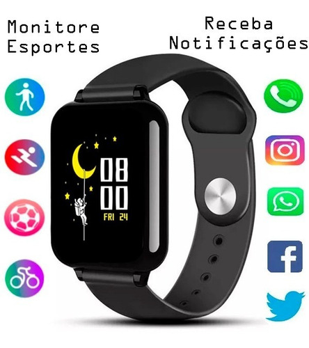 Relogio Inteligente B57 Hero Band3 Smartwatch Android Ios Nf