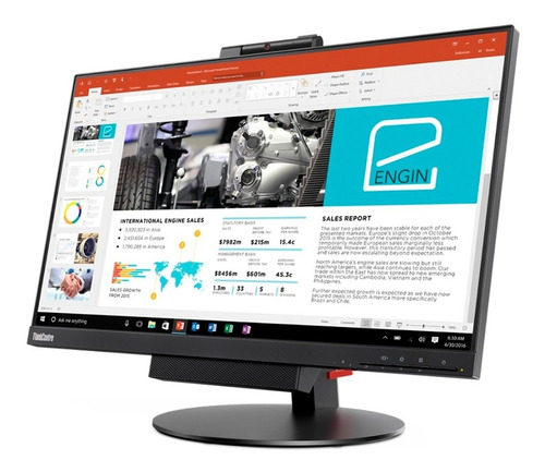 Imagen 2 de 5 de Monitor Lenovo Thinkcentre 3gen Led Full Hd Ips D.port 21.5'