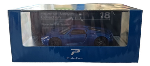 Postercars 1:64 Hypercar League Porsche 918 Spyder No. 18