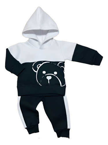 Conjunto Beba Vestido+ Calza +vincha/ Y Otros Modelos Negro 18-24 M