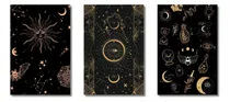Comprar Kit Quadros Decorativos Esoterismo Bruxa Astrologia Mdf
