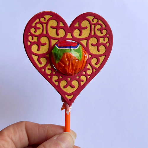 Troqueles De Encaje Con Forma De Corazón Para Hacer Tarjetas