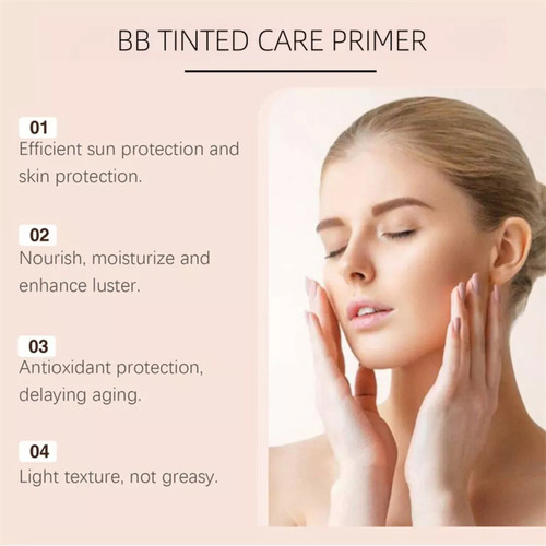 # Crema Hidratante Con Color Bb Blur Spf 30, Primer Para El