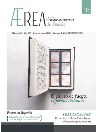 Libro Ærea, Revista Hispanoamericana De Poesia Nro. 16