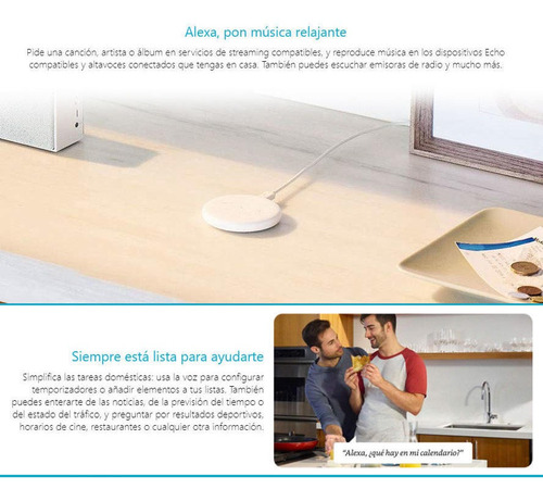 Amazon Echo Input Alexa A Tu Parlante