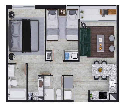 Edificio Nuevo Dpto 2d 2b 1e 1b