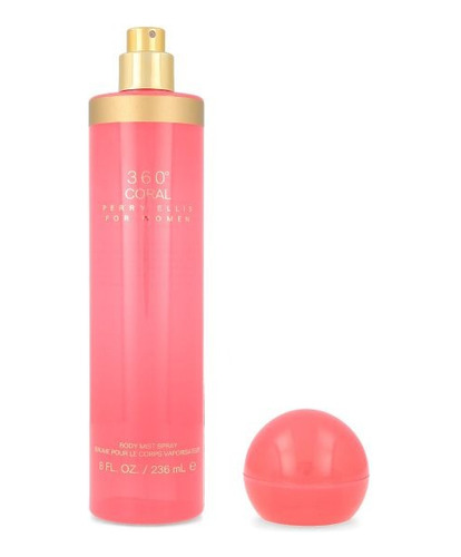 Loción Dama Perry Ellis 360° Coral Body Mist Spray 236 Ml