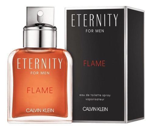 Eternity Flame For Men Calvin Klein Edt - Perfume Masc 50ml Volume Da Unidade 50 Ml