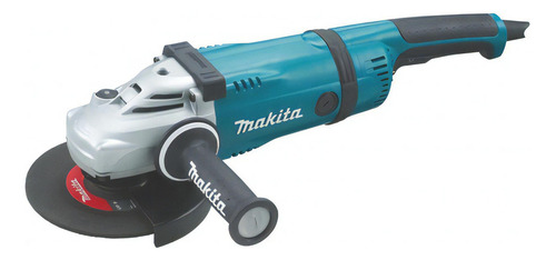 Esmeril Angular De 7 Makita 2.600w Limitador Torque Ga7040s Color Turquesa