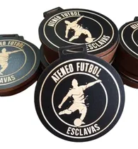 Comprar Pack 100 Medallas Fútbol Mdf Laminado 5cm Personalizadas