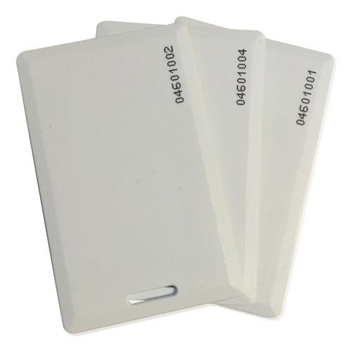 50 Pcs 26 Bit Clamshell Weigand Prox Swipe Cards With Of