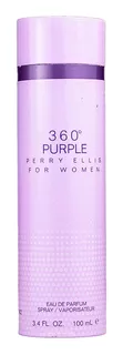 Perry Ellis 360 Purple Woman 100ml Eau De Parfum Para Mujer