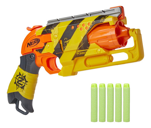 Nerf Zombie Strike Hammershot Blaster Acción De Martillo