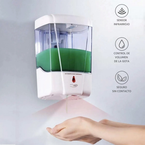 Imagen 3 de 10 de Dispensador Automatico Despachador Gel Antibacterial Jabon