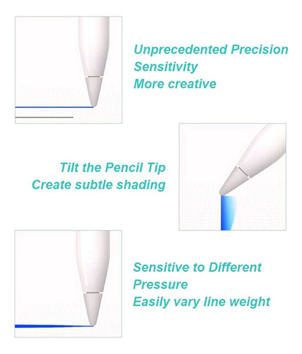 Replacement Tip For Pencil 1st 2st For iPad Pro Stylus, 10
