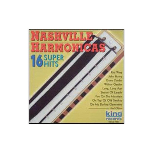 Nashville Harmonicas 16 Super Hits Usa Import Cd Nuevo