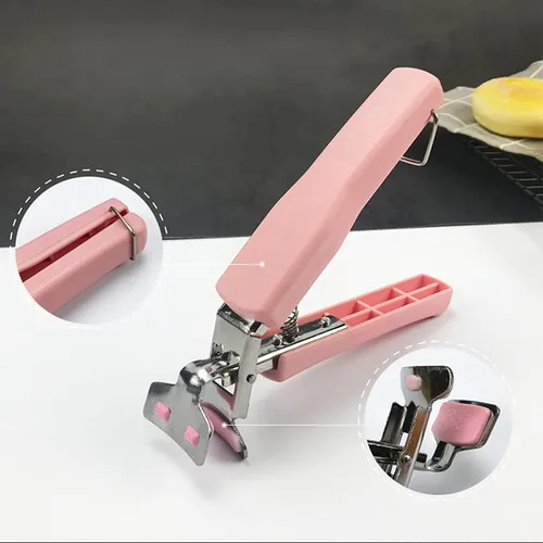 Pinza De Agarre Metal Para Fuente Asadera Caliente Cocina