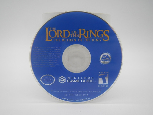 Lord Of The Rings  Return Of The King Gam Cube Gamers Code*
