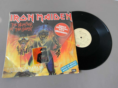 Disco Acetato Iron Maiden The Number