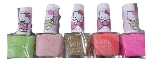 Kit Spa Nenas 60 Art 20 Stickers Uñas 20 Esmaltes 20 Brillos