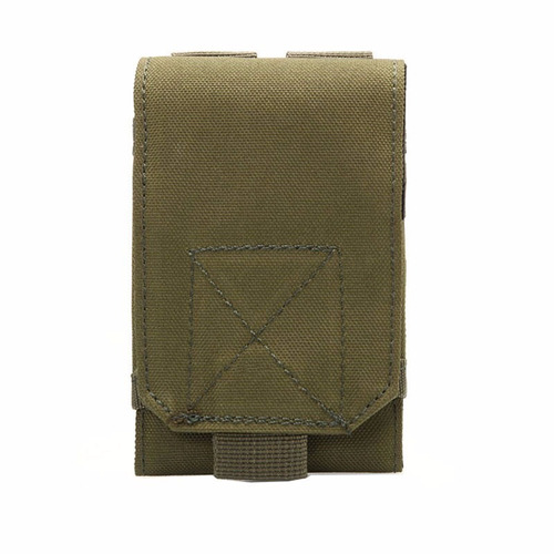 Porta Celular Bolsa Molle Paintball Airsoft Modular Verde