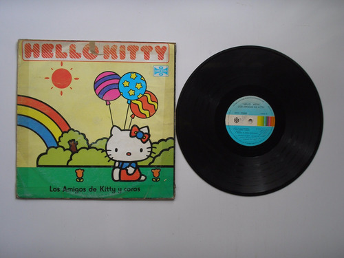 Lp Vinilo Hello Kitty Los Amigos De Kitty Y Coros 1982