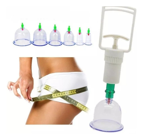 Set Ventosas Chinas Vacumterapia, Cupping Cuidado Personal 