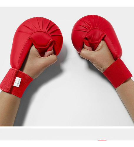 2 De Entrenamiento De Karate, Guantes De Xs Rojo