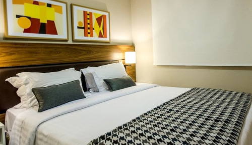 Imagem 7 de 15 de Flat No Brooklin, Prox A Marg Pinheiros E Ponte Estaiada - Sf30036