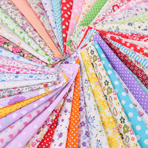 Telas De Algodón Estampadas Patchwork 100x100mm