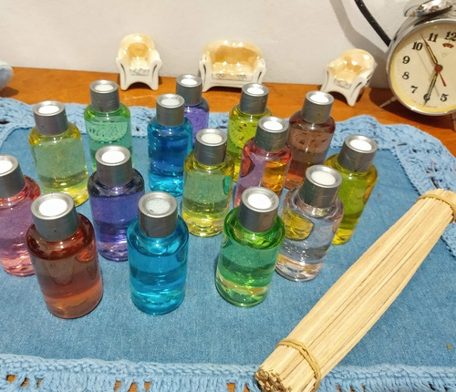Envase Pet Difusor (x 16) Envases + Varillas + Esencia
