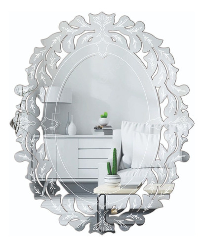 Espelho Decorativo Veneziano Sala Quarto 50x70 -38.82