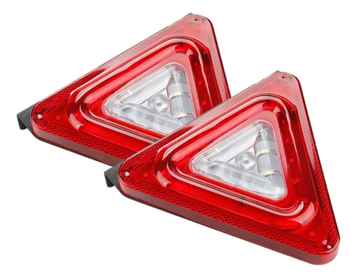 Luz Led Trasera Triangular Para Camión A 24v