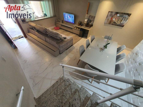 Imagem 8 de 30 de Sobrado Com 4 Dormitórios ,2 Suites , 3 Vagasgleba 1, 197 M² Por R$ 1.199.900 - Parque São Domingos - São Paulo/sp - So0469