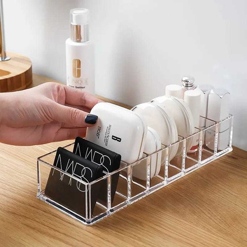 Organizador De Maquillaje Acrílico Transparente