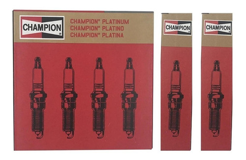 Bujia Champion Platinum Power 3013 Caja Con 6 Piezas