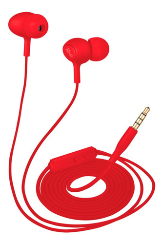 Audifono Trust Ziva 3.5mm Rojo (in-ear) Manos Libres/cable R