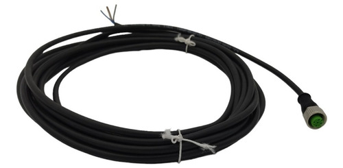 Cable M12 Recto De 4 Polos 5mts