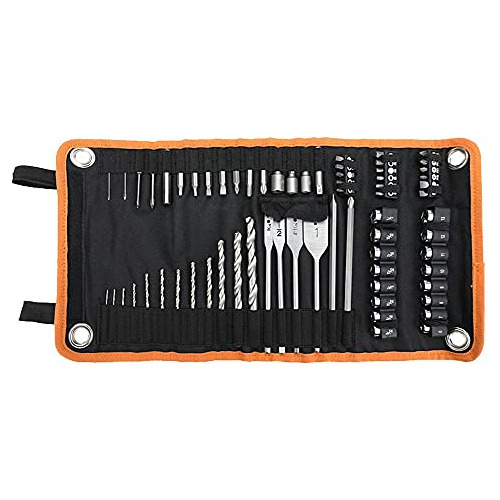Tool Roll Organizer Rolling Tool Bag Pouch For Drill Bi...
