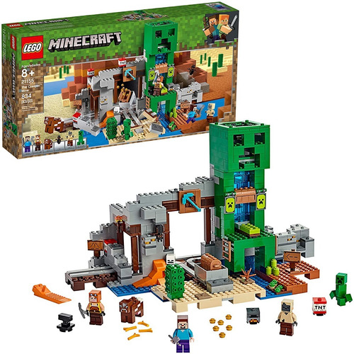 Lego 21155  Minecraft La Mina Creeper 8+ 834 Piezas