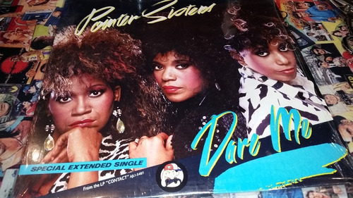 Pointer Sisters Dare Me (special Extended) Translucido 1985