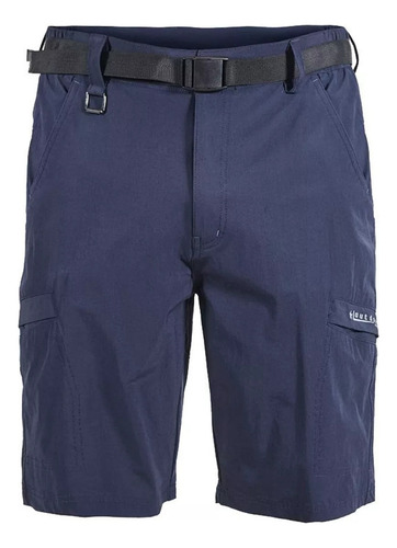 Shorts De Senderismo Elásticos Varios Bolsillos Para Hombre