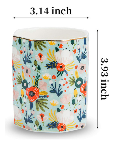 Jwest - Portalápices, Soporte Para Brochas De Maquillaje, C