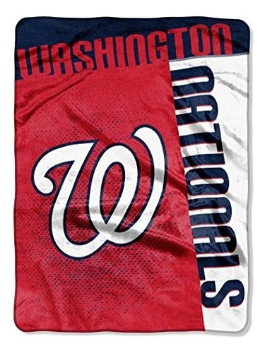 Con Licencia Oficial De Mlb Nacionales De Washington Manta 