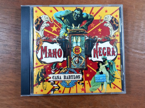 Cd Mano Negra - Casa Babylon (1994) Mexico R5