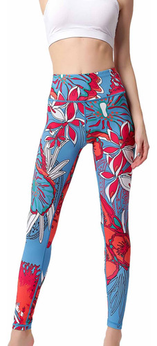 Pantalones De Yoga Estampados A La Moda Para Mujer Z High St