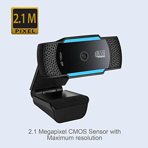 Cámara Web Cybertrack H5 1080p Hd Usb Enfoque Automát...