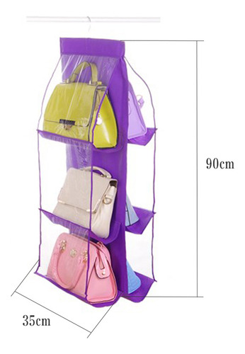 Soporte De Almacenamiento Para Guardar Bolsos En El Armario
